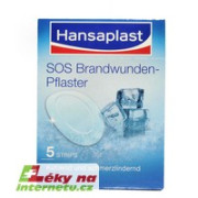 Hansaplast náplast na popáleniny 5ks