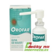 Orofar 2 mg/ml+1,5 mg/ml orm.spr.sol. 1 x 30 ml