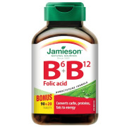 Jamieson Vitamíny B6 B12+kyselina listová