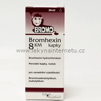 Bromhexin 8 KM kapky - 20 ml