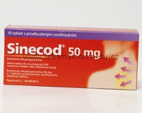 Sinecod 50 mg - 10 tbl.
