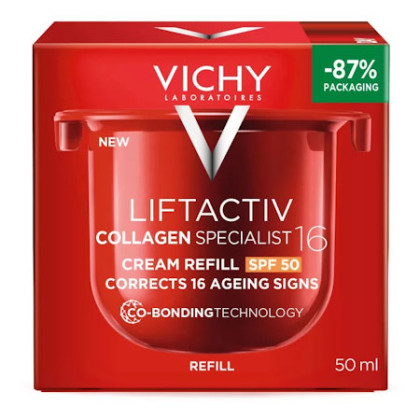 Vichy Liftactiv Collagen Specialist 16 denní krém s SPF50 náhradní náplň