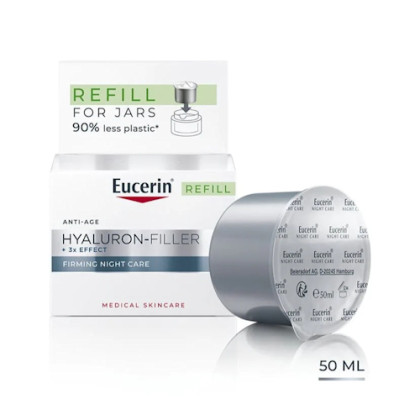 Eucerin Hyaluron-Filler + 3x Effect noční krém 50ml náhradní náplň