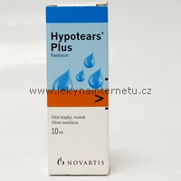 Hypotears Plus oční kapky 3 x 10 ml