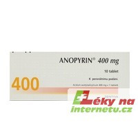 Anopyrin 400 mg - 10tbl.