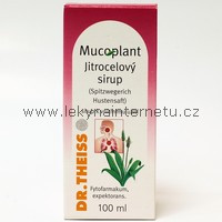 Mucoplant Jitrocelový sirup 100 ml