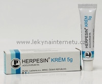 Herpesin - krém 5g