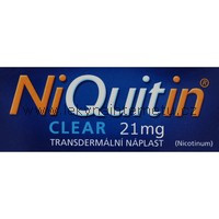 NiQuitin Clear 21 mg - 7 náplastí