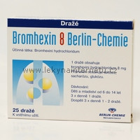 Bromhexin 8 Berlin-Chemie 25 dražé