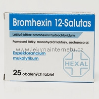 Bromhexin 12 Salutas - 25 tbl.