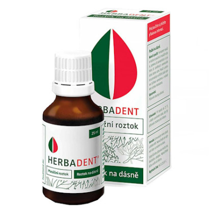 Herbadent roztok na dásně