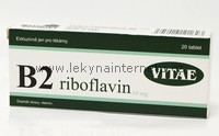 Vitae Vitamin B2 riboflavin - 20 tbl.