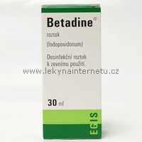 Betadine roztok - 30 ml