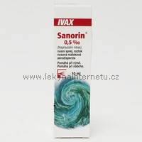 Sanorin 0,05% nosní sprej