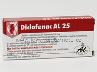 Diclofenac AL 25 - 20 tbl.