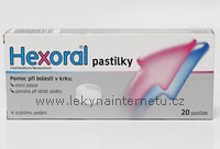 Hexoral - 20 pastilek