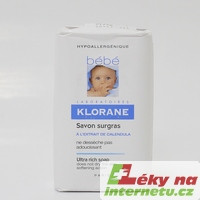 Klorane bébé jemné dětské mýdlo
