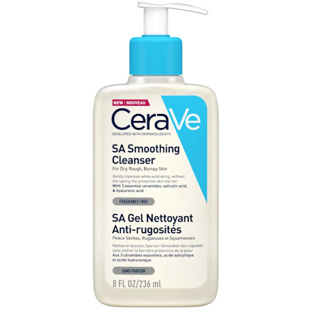 CeraVe SA zjemňující čisticí gel