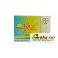 Yaz 0.02mg/3mg potahované tablety por.tbl.flm.3x28